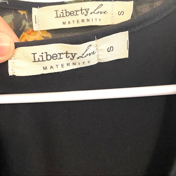 Liberty Love | Maternity Dress | Women Small w/ Floral Cardigan | - Picture 3 of 9